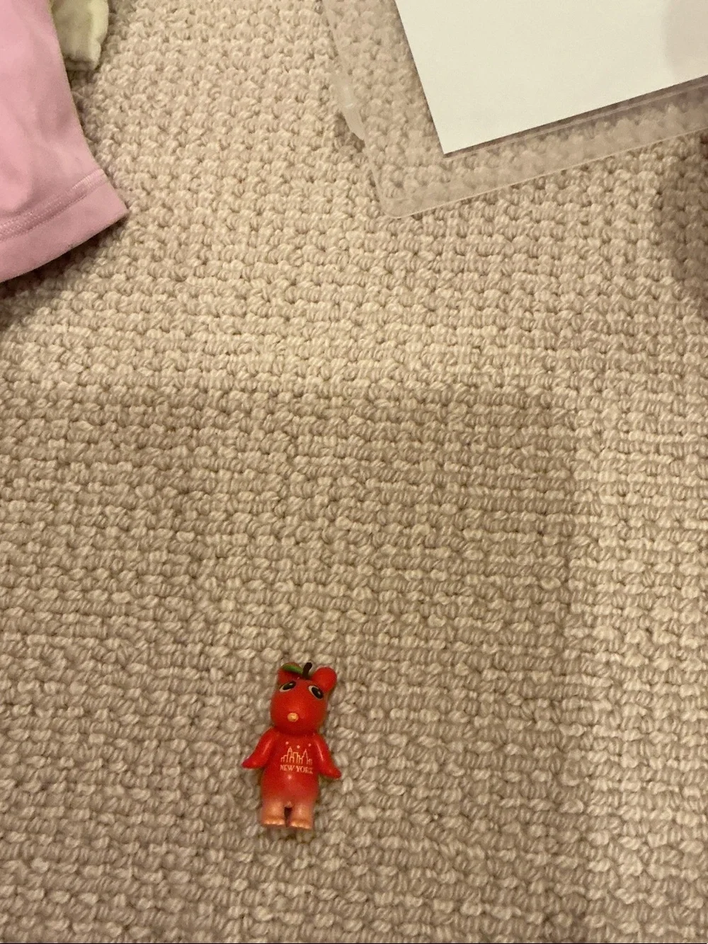 Red Mini Pet Toy Figure for Small Pets - Brand Unspecified